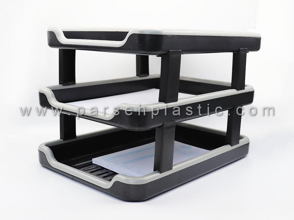 کازیه سه طبقه پلاستیکی