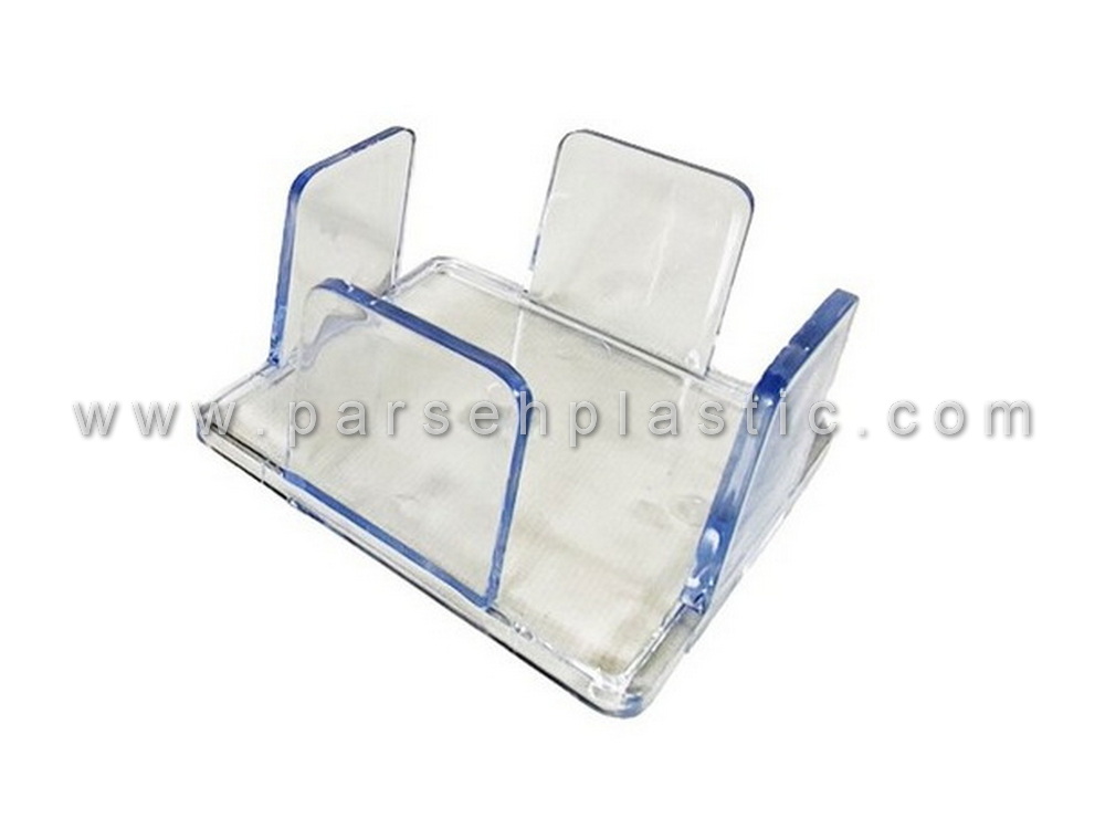 جای کاغذ یادداشت طلقی چهار طرفه